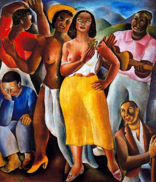 Samba, pintura de Di Cavalcanti, 1925