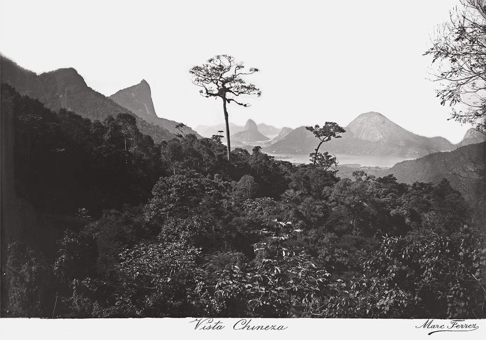 Vista do Rio de Janeiro a partir da Vista Chinesa, foto de Marc Ferrez, c.1885 (Instituto Moreira Salles, Rio de Janeiro)