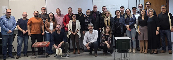 Reunião do Fórum de Editores no 33º Simpósio Nacional de História da Anpuh, realizado em julho de 2025 na UFMG